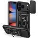 Противоударный чехол для iPhone 17 Pro с защитой камеры Defender (черный) id_21790 фото 1