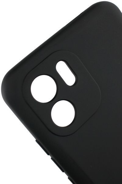 Силиконовый чехол для Xiaomi Redmi A1 / A2 черный Soft Silicone Case Full (бампер) 1843206531 фото