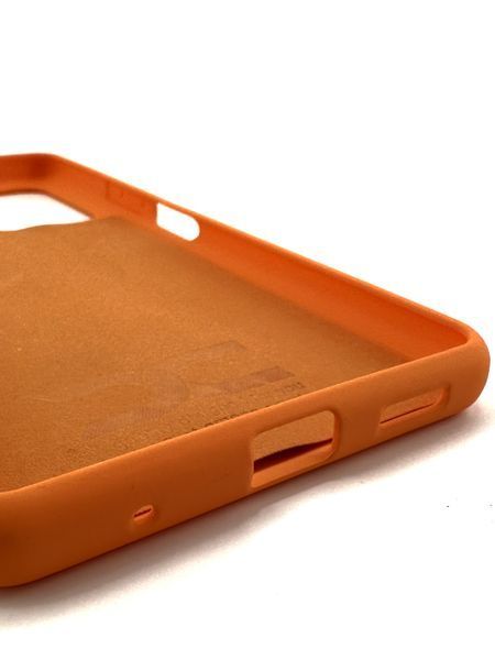 Силиконовый чехол для Xiaomi Redmi Note 10 Pro оранжевый Soft Silicone Case Full (бампер) 1518687249 фото