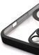Чохол для iPhone 12 з MagSafe Metallic (TPU+PC) чорний 2352187238 фото 2