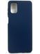 Силиконовый чехол для Samsung M51 (M515) темно синий Soft Silicone Case Full (бампер) 1518687208 фото 1