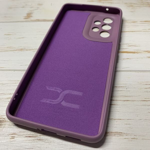 Силиконовый чехол для Samsung A53 5G (A536) лавандовый Soft Silicone Case Full (бампер) 1696203240 фото