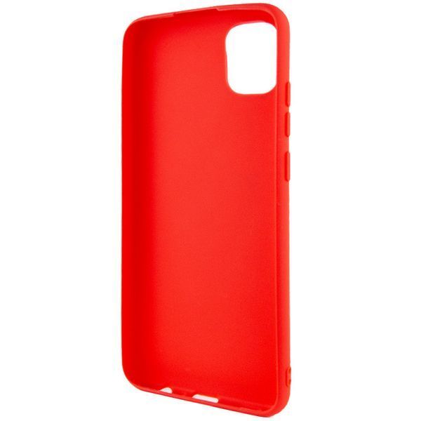 Матовий чохол для Samsung A04 (A045) червоний Candy Matte (бампер) 1835175363 фото