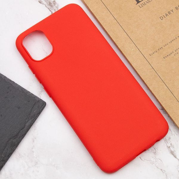 Матовий чохол для Samsung A04 (A045) червоний Candy Matte (бампер) 1835175363 фото