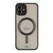Чохол для iPhone 12 з MagSafe Metallic (TPU+PC) чорний 2352187238 фото 1