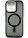 Чехол для iPhone 15 Pro с Magsafe Colourful черный id_16224 фото 1