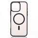 Чохол для iPhone 15 матовий з Magsafe чорний Matte id_20030 фото 1