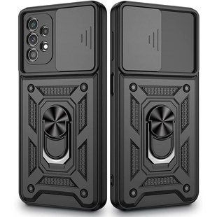 Протиударний чохол для Samsung A13 (A135) з захистом камери Defender (чорний) 2743707438 фото