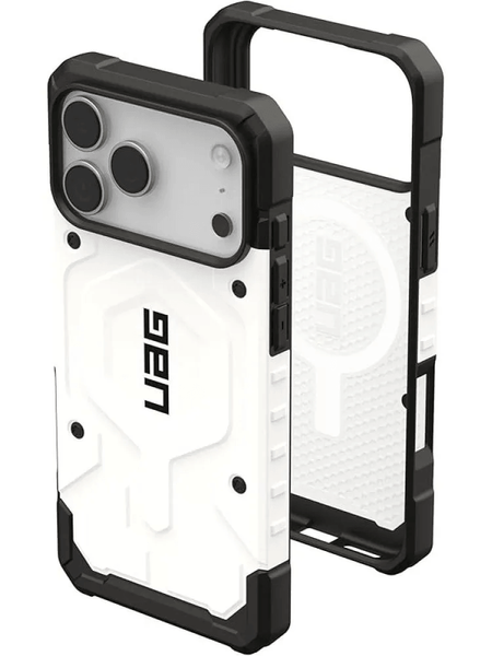 Чехол для iPhone 18 Pro Max противоударный с Magsafe UAG Pathfinder белый id_21976 фото