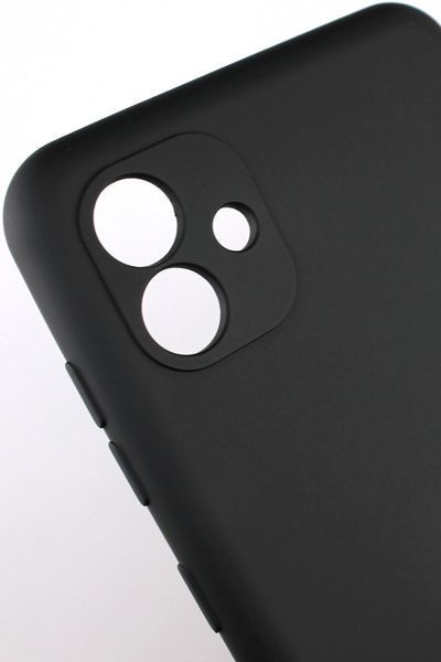 Силіконовий чохол для Samsung A04 (A045) чорний Soft Silicone Case Full (бампер) 1734451752 фото