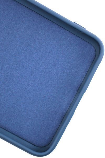 Силиконовый чехол для Xiaomi Redmi 12C синий Soft Silicone Case Full (бампер) 1859409125 фото