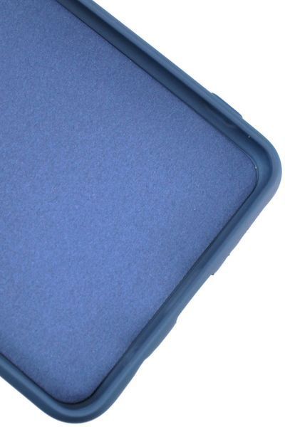 Силиконовый чехол для Samsung A52 / A52 5G (A525 / A526) синий Soft Silicone Case Full (бампер) 1586477358 фото