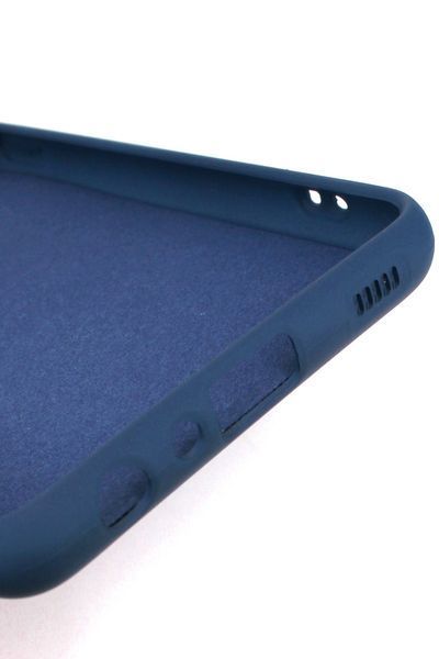Силиконовый чехол для Samsung A52 / A52 5G (A525 / A526) синий Soft Silicone Case Full (бампер) 1586477358 фото