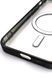 Чехол для iPhone 13 с MagSafe Metallic (TPU+PC) черный 2231467220 фото 6