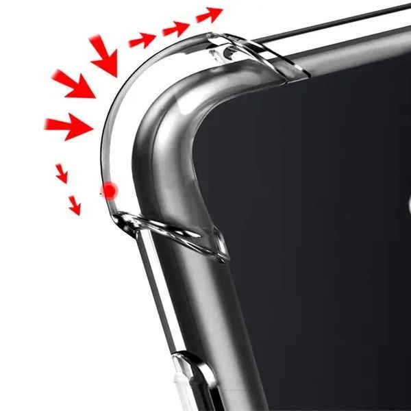 Прозрачный чехол для Samsung A73 5G (A736) ударопрочный силиконовый Shockproof (бампер) 2272865219 фото