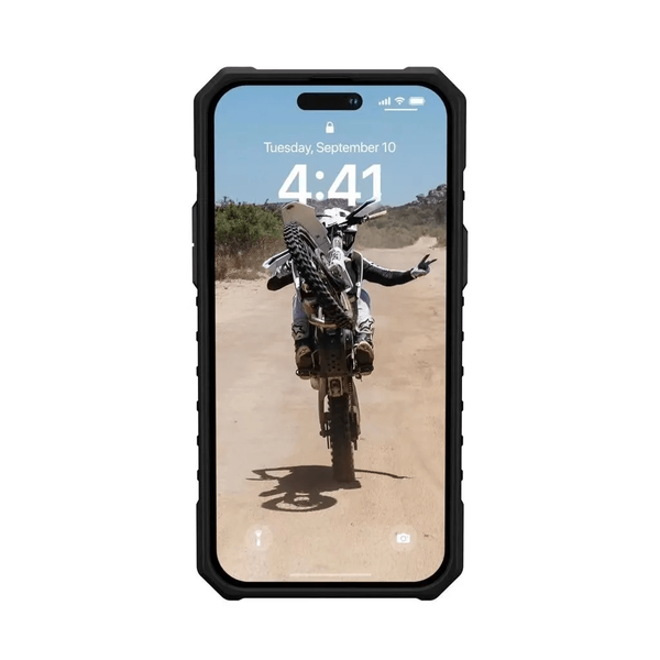 Чохол для iPhone 15 Pro протиударний з Magsafe UAG Pathfinder білий id_20471 фото