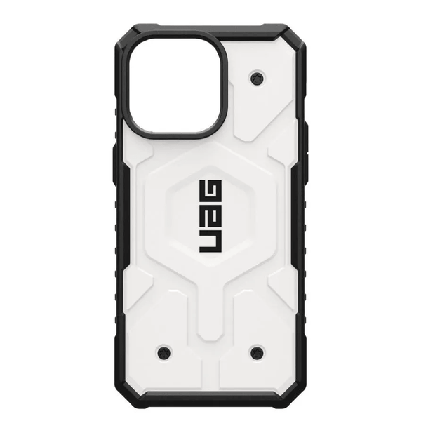 Чохол для iPhone 15 Pro протиударний з Magsafe UAG Pathfinder білий id_20471 фото