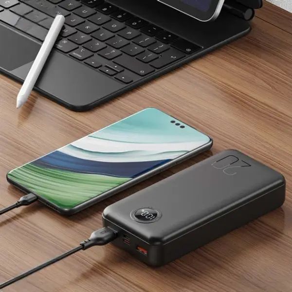 Павербанк XO PR239 20000 mAh PD 20W + QC 22.5W чорний 2769240363 фото