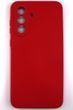Силиконовый чехол для Samsung A36 5G (A366) красный Soft Silicone Case Full (бампер)