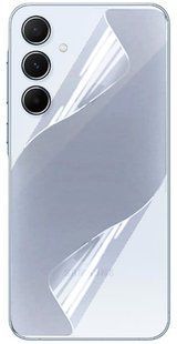 Гідрогелева плівка на задню панель для Samsung A55 5G (A556) захисна протиударна Mietubl Super-TPU Clear id_19015 фото