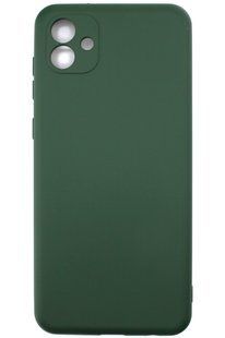 Силіконовий чохол для Samsung A04 (A045) темно зелений Soft Silicone Case Full (бампер) 1734451751 фото