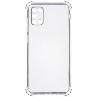 Силіконовий ударостійкий прозорий чохол для Samsung A31 (A315) GETMAN (бампер) 1586477578 фото