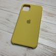 Силіконовий чохол для iPhone 11 Pro Max Жовтий Yellow Silicone Case (бампер) 1486936085 фото