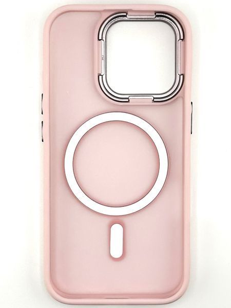 Чохол для iPhone 15 Pro з Magsafe Colourful рожевий id_16228 фото