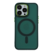 Чехол для iPhone 13 Pro Max с Magsafe Colourful темно зеленый id_17454 фото 1