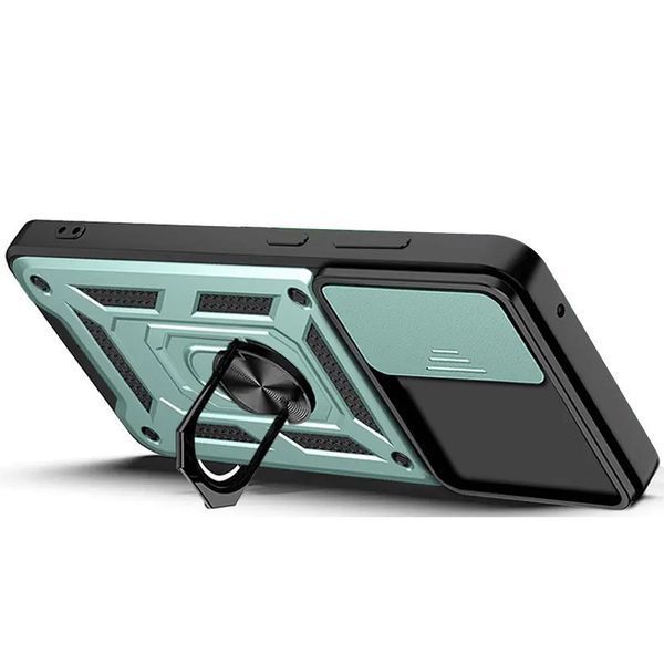 Противоударный чехол для Samsung M52 5G (M526) с защитой камеры Defender (зеленый) 2096172501 фото