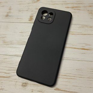 Силиконовый чехол для Xiaomi Mi 11 Lite черный Soft Silicone Case Full (бампер) 1707407819 фото