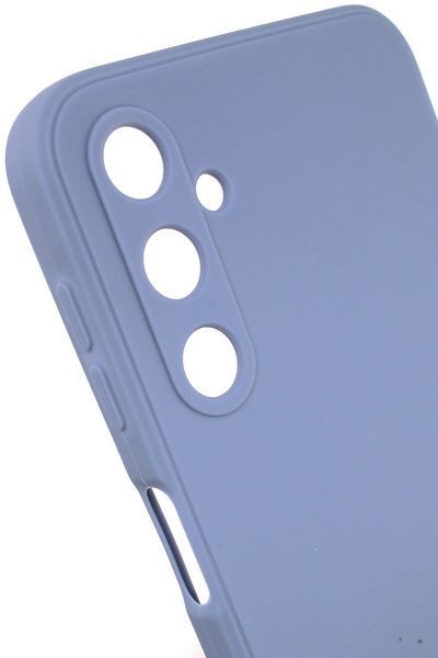 Силіконовий чохол для Samsung A24 (A245) синій Soft Silicone Case Full (бампер) 1859409129 фото