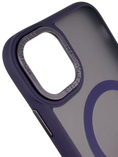 Чохол для iPhone 11 Pro з Magsafe Colourful темно фіолетовий id_16179 фото