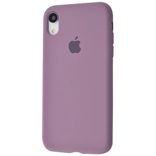 Силиконовый чехол для iPhone XR с закрытым низом лавандовый Lilac Pride 62 Silicone Case (бампер) 2599480448 фото