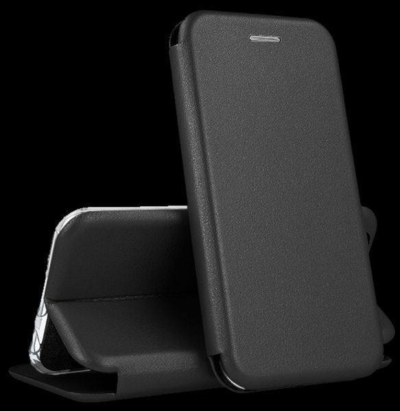 Чехол книжка для Xiaomi Redmi Note 9 Pro / 9S черный 1295043972 фото