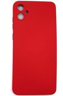 Силіконовий чохол для Samsung A05 (A055) червоний Soft Silicone Case Full (бампер) 2086019250 фото