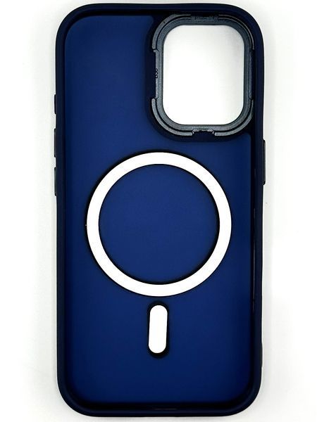 Чехол для iPhone 15 Pro Max с Magsafe Colourful синий id_16231 фото