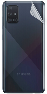 Гідрогелева плівка на задню панель для Samsung A71 (A715) захисна протиударна Mietubl Super-TPU Clear id_19021 фото