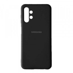 Силіконовий чохол для Samsung A13 (A135) чорний Soft Silicone Case (бампер) 1776929582 фото