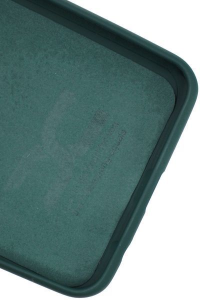 Силиконовый чехол для Samsung M34 5G (M346) темно зеленый Soft Silicone Case Full (бампер) 2070975366 фото