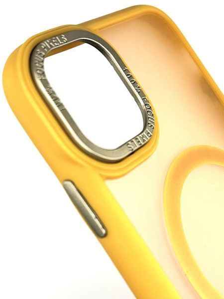 Чохол для iPhone 11 Pro Max з Magsafe Colourful жовтий id_16181 фото