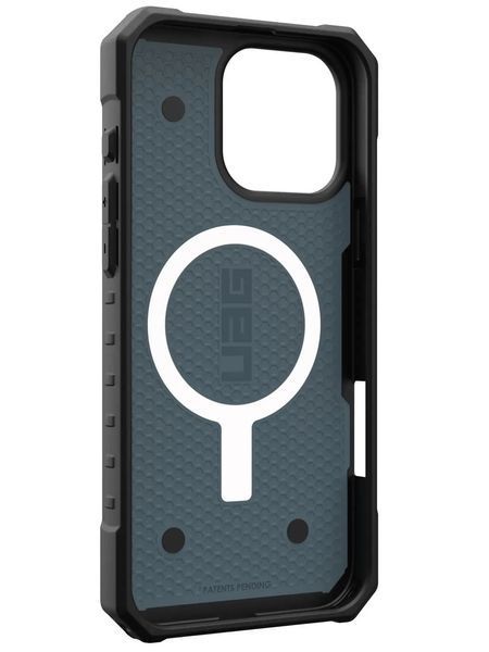 Чохол для iPhone 15 протиударний з Magsafe UAG Pathfinder темно синій id_20464 фото