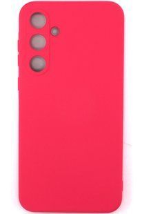 Силіконовий чохол для Samsung A35 5G (A356) яскраво рожевий Soft Silicone Case Full (бампер) 2200977013 фото