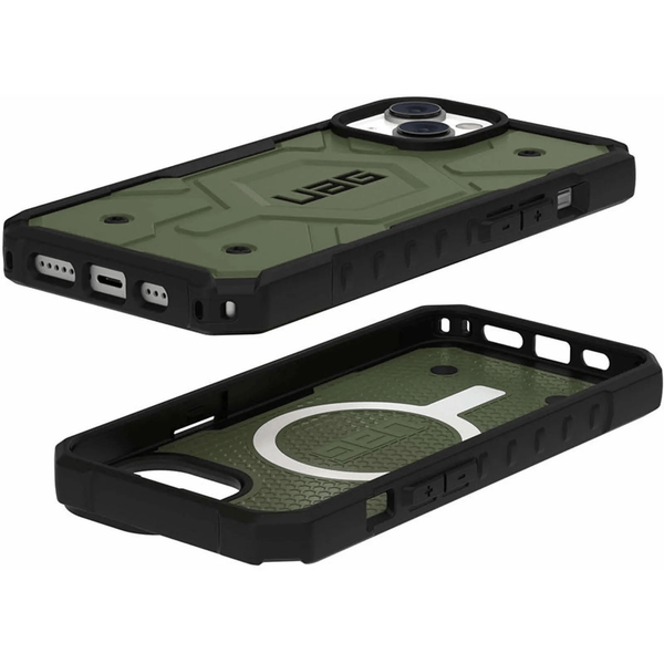 Чехол для iPhone 15 противоударный з Magsafe UAG Pathfinder хаки id_20465 фото