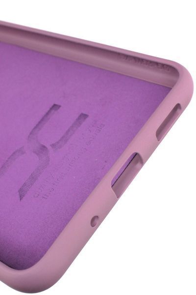 Силиконовый чехол для Samsung M53 5G (M536) (Ukrainian Spirit) лавандовый Soft Silicone Case Full (бампер) 2070975368 фото
