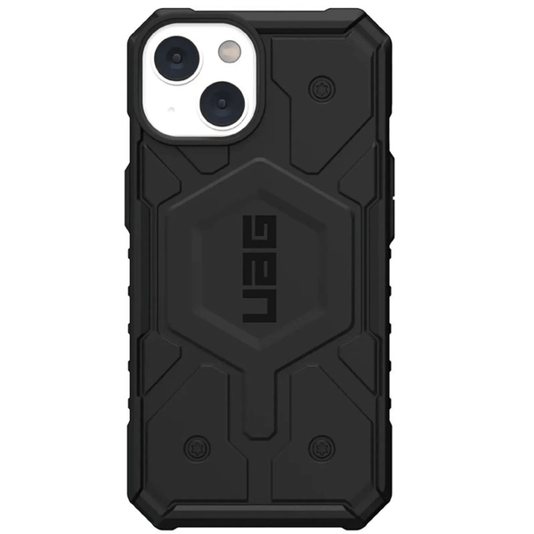 Чехол для iPhone 15 противоударный з Magsafe UAG Pathfinder черный id_20463 фото