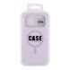 Силиконовый чехол с MagSafe для iPhone 18 Pro Max Slim Ring Silicone Case фиалковый id_21936 фото 2