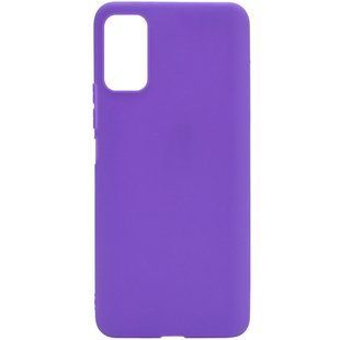 Матовий чохол для Samsung M52 5G (M526) бузковий Candy Matte (бампер) 1685460019 фото