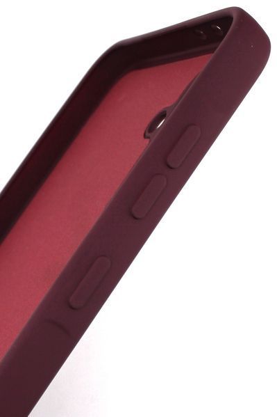 Силиконовый чехол для Samsung A57 5G (A576) бордовый Soft Silicone Case Full (бампер) id_20013 фото