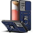 Противоударный чехол для Samsung A22 (A225) с защитой камеры Defender (синий)